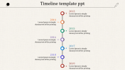 Pastel Timeline PowerPoint Template and Google Slides
